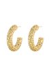 House Of Vincent - Halo Heritage Hoop Earrings - Gilded Online