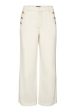 Vero Moda - Vmmargot Hr Wide But Jeans - 4395302 Ecru Cheap