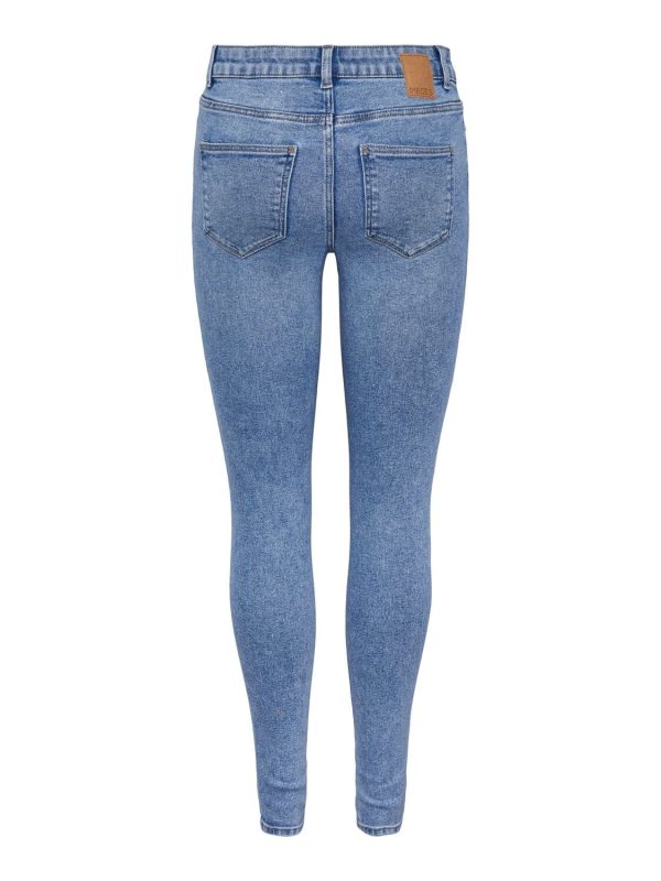 Pieces - Pcdana Skinny Jeans Lb302 - 4438602 Light Blue Denim Online