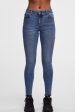 Pieces - Pcdana Skinny Jeans Mb402 - 4438612 Medium Blue Denim Online Sale