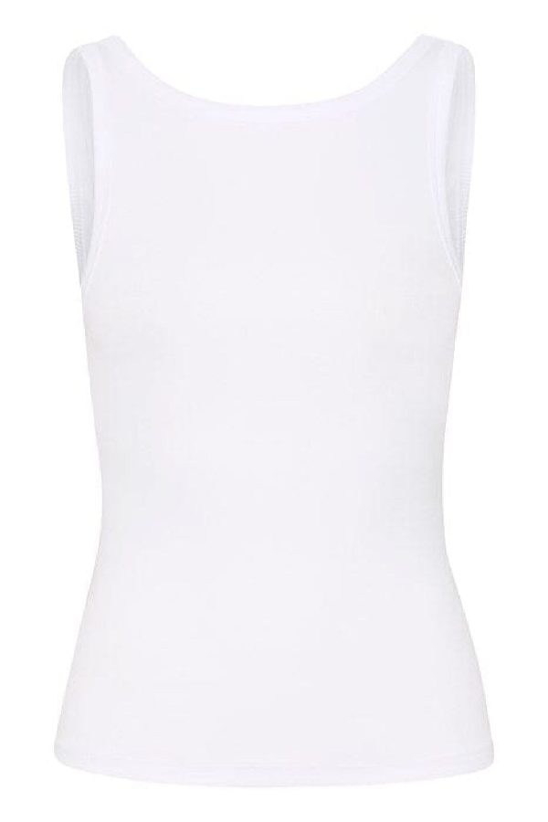 Gestuz - DrewGZ sl reversible top NOOS - Bright White on Sale