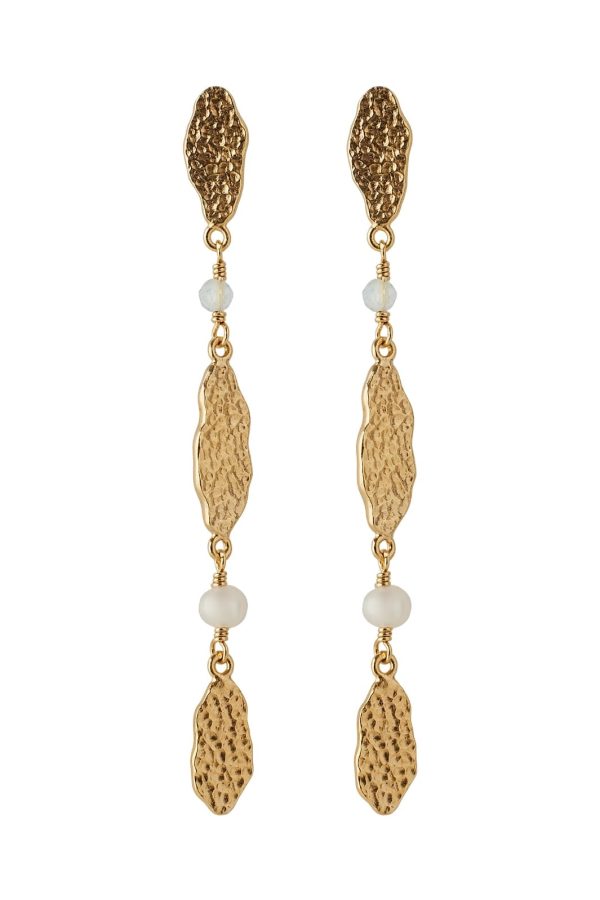 Pernille Corydon Jewellery - Drifting Dreams Earrings - Goldenplated For Discount