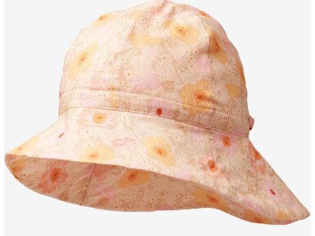 Wheat - Sun Hat Chloè - 9061 Alabaster Flower Bobbles on Sale