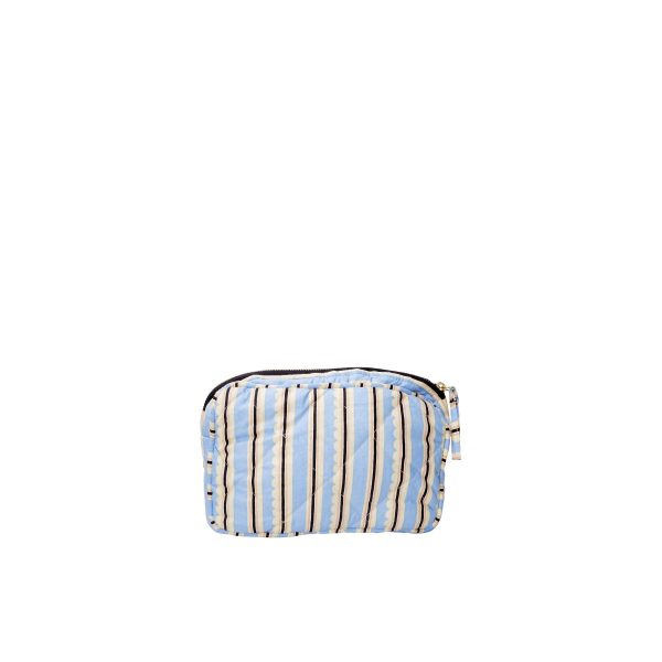 Black Colour - Bcnorma Sky Makeup Bag - Sky Blue Supply