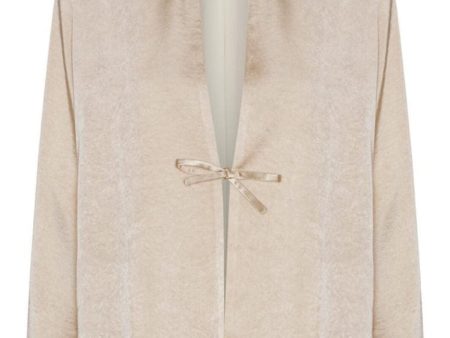 Karmamia - Kaia Jacket - Antique White Rich Satin Online now