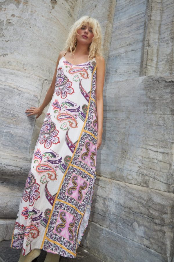 Lollys Laundry - KayleeLL Maxi Dress SL - 70 Multi For Discount