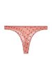 Understatement Underwear - Mesh Thong - Pale Pink Deep Red For Discount