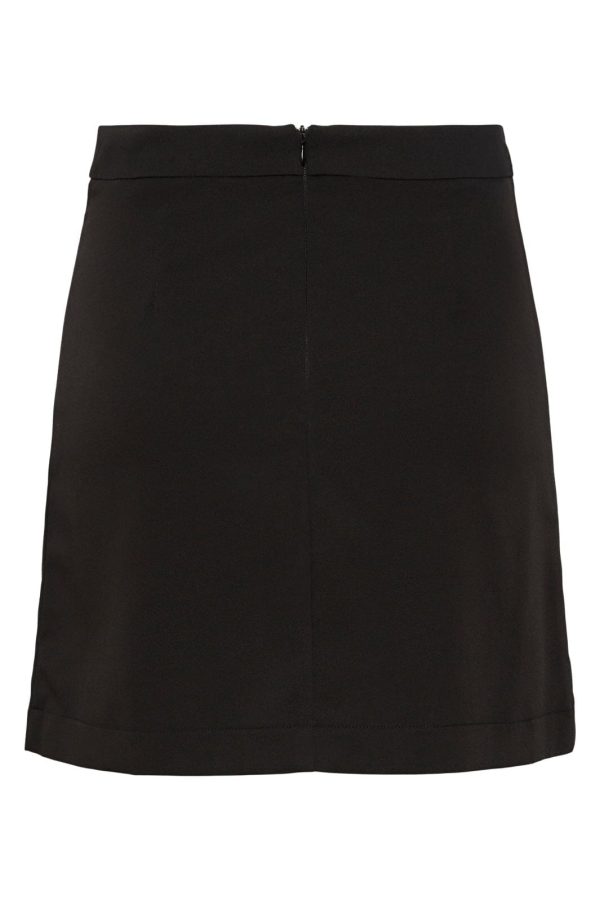 Pieces - Pcthelma Hw Skirt Noos - Black Fashion