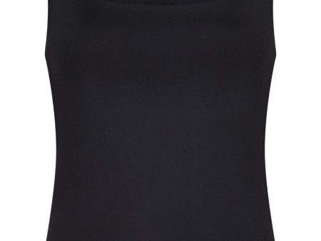 Neo Noir - Sophia Jersey Top - Black Cheap