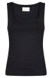 Neo Noir - Sophia Jersey Top - Black Cheap