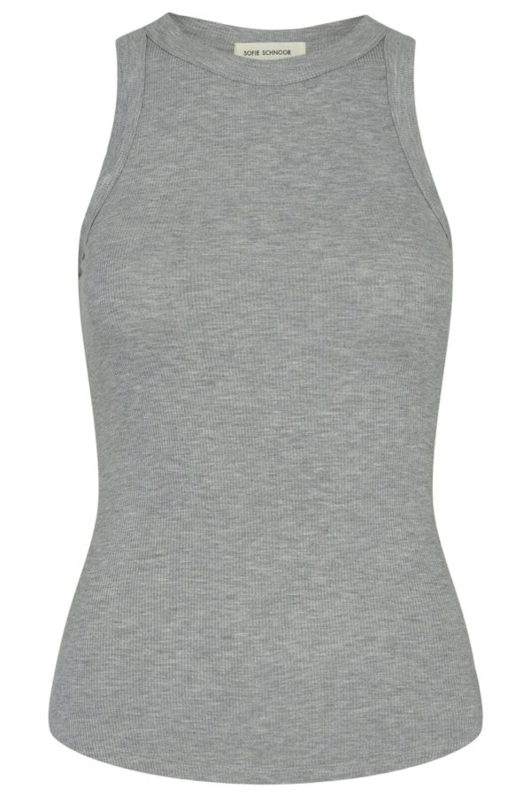 Sofie Schnoor - Snos215 Top - Grey Mel Online now