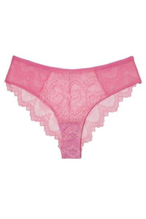 Understatement Underwear - Lace Cheeky - Candy Pink Cheap