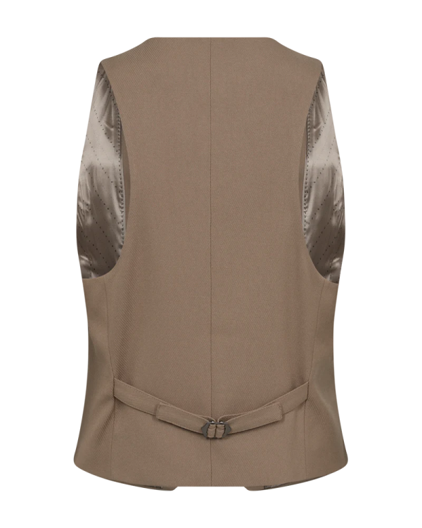 Copenhagen Muse - Cmtailor-Waistcoat  201671 - Timber Wolf Online Hot Sale