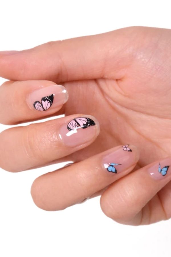 Le Mini Macaron - Mini Nail Art NA010 - Butterfly Dreams Fashion