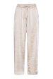 Karmamia - Garcia Pants - Antique White Rich Satin Online Sale