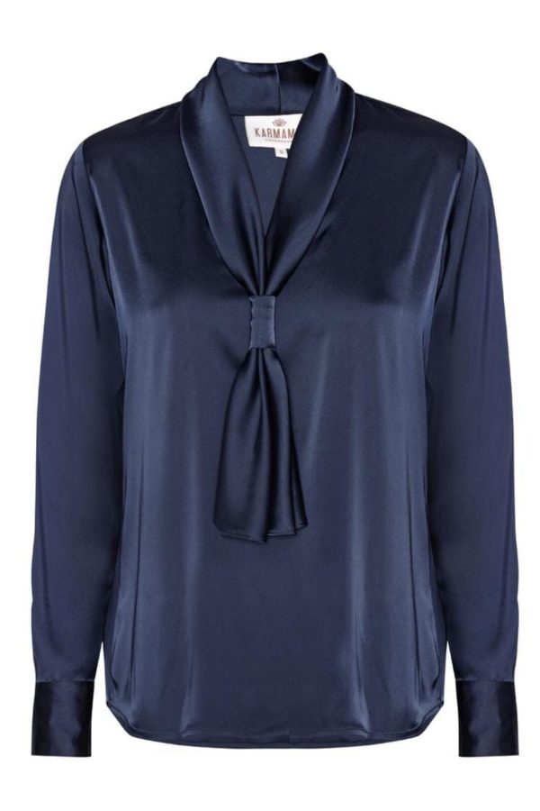 Karmamia - Jules Blouse - Semi Rich Navy Fashion