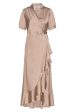 Karmamia - Iris Dress - Hammered Satin Blush Online Sale