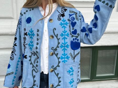 Sissel Edelbo - Maggie Suzani Jacket SE 1090 - Blue Ocean Cheap