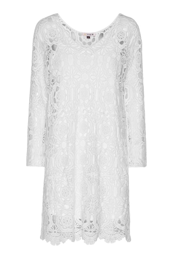 A-VIEW - Annemone Dress - 000 White Supply