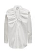 Only - Onlceline Cut Out Back Shirt - 4341391 Bright White on Sale