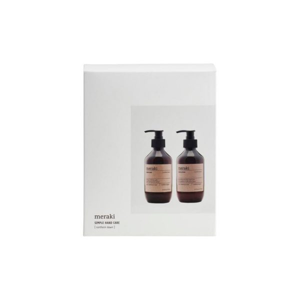 Meraki - Gaveæske, Northern dawn, Simple hand care, Hvid For Sale