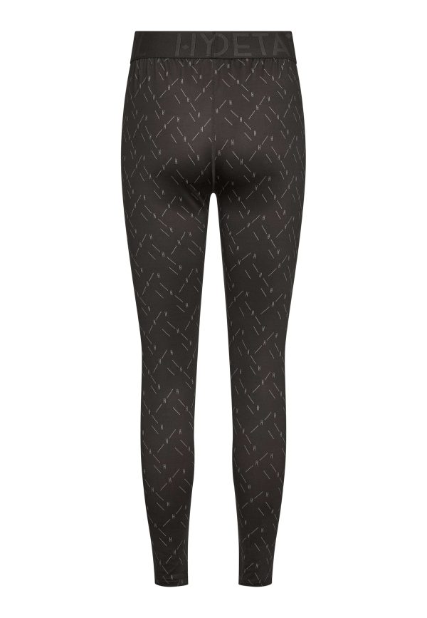 Hype The Detail - Printed Legging. - 40 Brun Sale