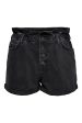 Only - Onlcuba Paperbag Shorts - 3643862 Black Denim For Cheap