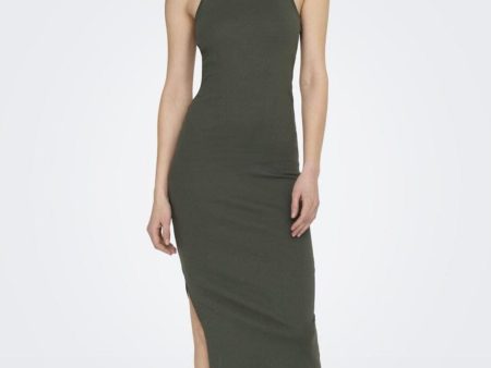 Only - Onlbelfast S L Midi Dress - 4007044 Beluga Online now