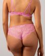 Understatement Underwear - Lace Cheeky - Candy Pink Cheap