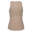 Sofie Schnoor - Snos434 Top - Beige Striped Supply