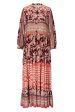 Lollys Laundry - NeeLL Maxi Dress LS - 30 Red Cheap