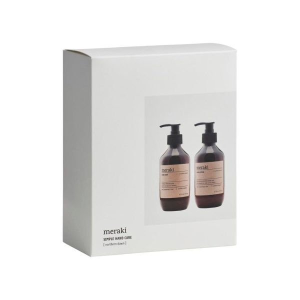 Meraki - Gaveæske, Northern dawn, Simple hand care, Hvid For Sale