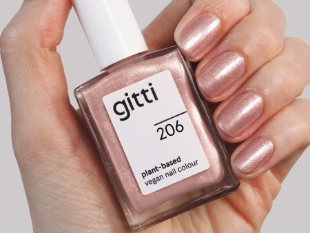 Gitti - Nail Polish 206 - Pink Gleam For Discount