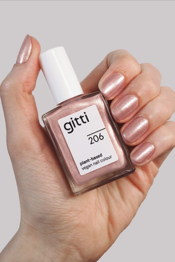 Gitti - Nail Polish 206 - Pink Gleam For Discount