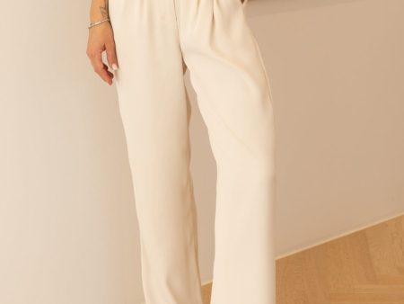 Valentin Studio - Josie Pants - Ivory on Sale