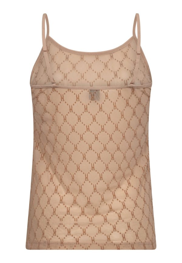 Hype The Detail - Mesh Singlet - 81 Sand Online Sale