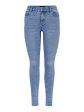 Pieces - Pcdana Skinny Jeans Lb302 - 4438602 Light Blue Denim Online