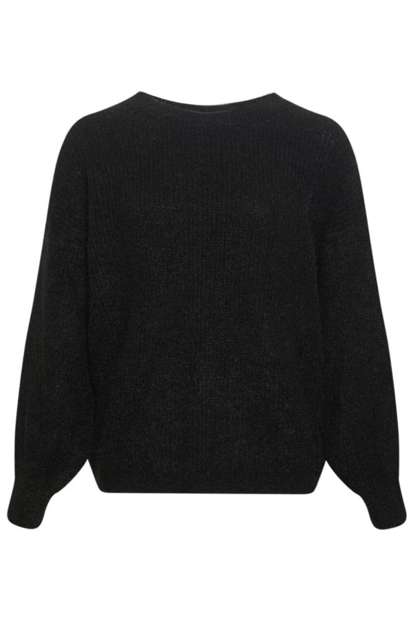 Noella - Mira Knit Sweater - 004 Black For Cheap