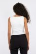 Neo Noir - Sophia Jersey Top - Off White Cheap