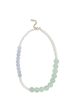 Enamel Copenhagen - Necklace, Yara - Pearls, Light Blue And Light Green Hot on Sale