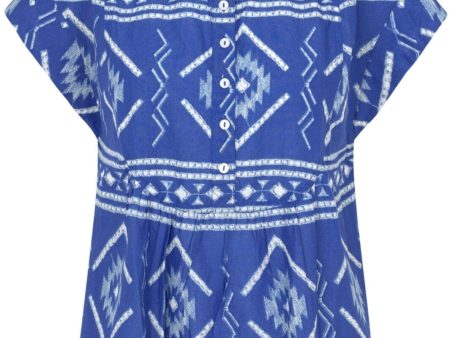 Lollys Laundry - MollyLL Top SS - 20 Blue Online Hot Sale