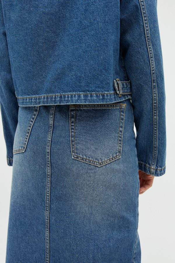 Mbym - Lopa Long-M - P32 Vintage Blue Wash For Discount