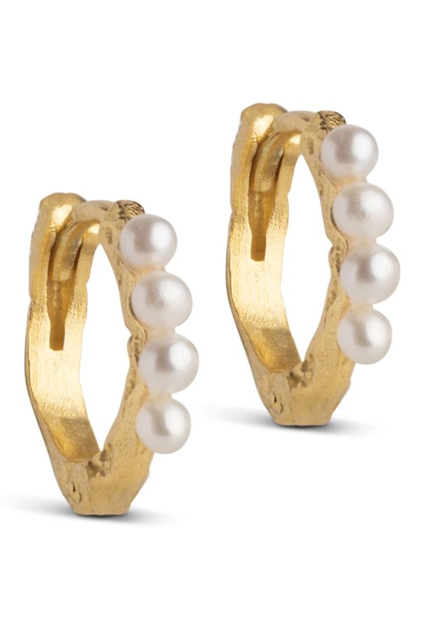 Enamel - Hoops, Paula Pearl - Pearl Fashion