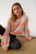 Noella - Pacific Knit Sweater - Apricot Lavender Mix For Sale