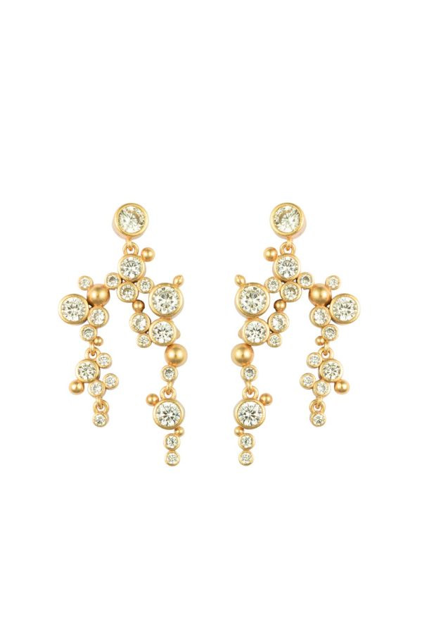 House Of Vincent - Ember Mirage Earrings - Gilded For Cheap