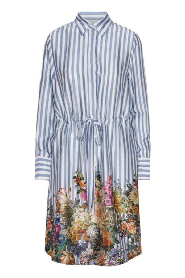 Karmamia - Alba Dress - Floral Stripe Supply