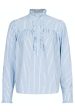 Neo Noir - Justine Stripe Shirt - Light Blue Online Sale