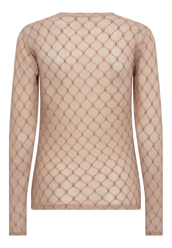 Hype The Detail - Mesh Blouse - 81 Sand Sale