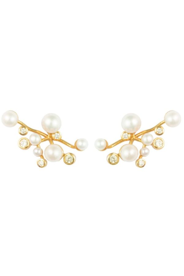 House Of Vincent - Venus Symphony Earrings - Gilded For Discount