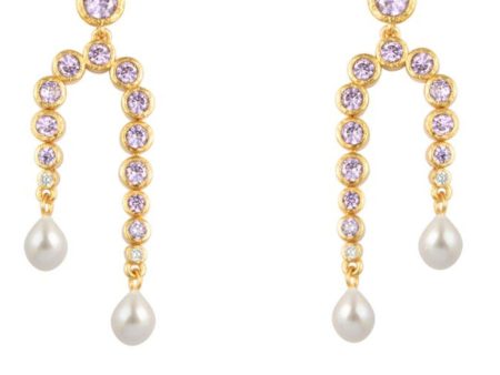 House Of Vincent - Venus Moonrise Earrings - Gilded on Sale